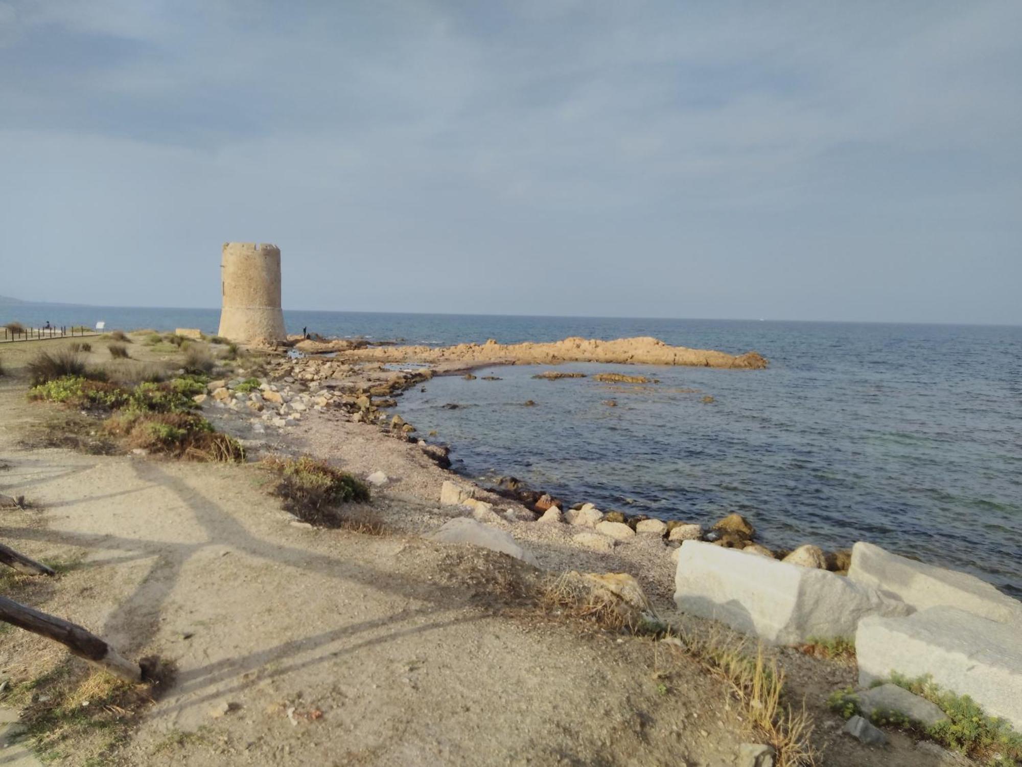 Sulla Spiaggia La Caletta Exterior foto